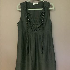 Monoreno semi-sheer dress